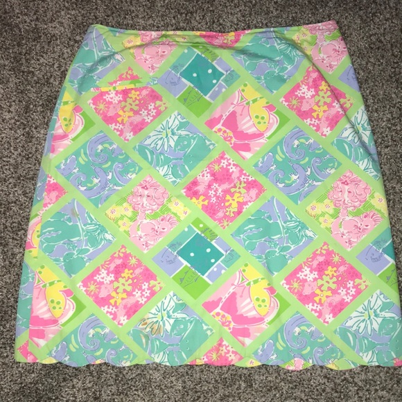 Dresses & Skirts - Lilly Pulitzer Cotton Skirt